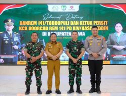 Wabup Gowa Dorong Penguatan TNI – Pemda Hadapi Tantangan Daerah
