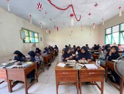 Program MBG Berjalan Dua Bulan, Kepsek SMPN 40 Makassar: Ringankan Beban Orang Tua Siswa