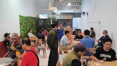 Manajemen LMD Sport Gaet Sponsor Liga Mini Domino di Di’Tetta Coffee