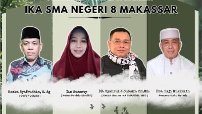 IKA SMANDEL Makassar Ajak Seluruh Alumni Hadiri Perayaan Maulid Nabi Muhammad SAW