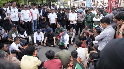 Bupati Gowa Temui Langsung Aksi Damai Kelompok Cipayung Plus
