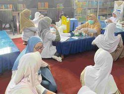 Tingkatkan Minat Baca, Siswa SMPN 1 Ikuti Gerakan Membaca Serentak Dinas Perpustakaan Makassar