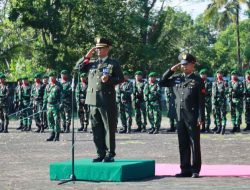 Sambut HUT TNI ke-80, Kodim 1426/Takalar Ziarah Rombongan di TMP Polongbangkeng