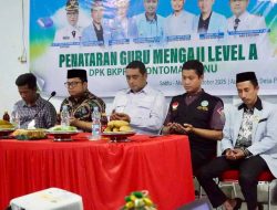Wabup Gowa Buka Penataran Guru Mengaji BKPRMI Bontomarannu