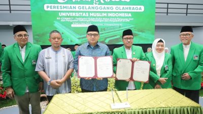 Wali Kota Munafri Apresiasi Kampus UMI Hadirkan Gelanggang Olahraga Representatif di Makassar