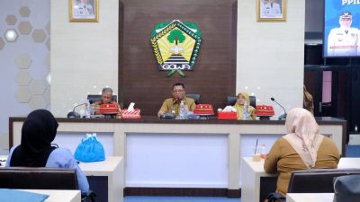 Perkuat Tata Kelola Informasi, Diskominfo-SP Gowa Monitoring dan Evaluasi PPID