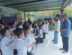 Mahasiswa Poltekkes Kemenkes Makassar Gelar Sikat Gigi Massal di SDN Minasa Upa