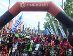 Peringati HUT TNI ke-80, Ribuan Rider Ramaikan Event Troff Hasanuddin di Takalar
