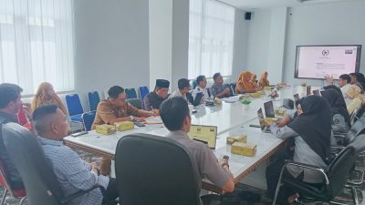 Kabid TPAI Dishub Makassar Hadiri Rapat Pembahasan Ranperda Pengelolaan Parkir di Kanwil Kemenkumham Sulsel
