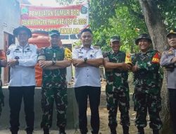 Camat Mangarabombang Bersama Kades Tope Jawa Terima Kunjungan Tim Wasev TMMD 2025