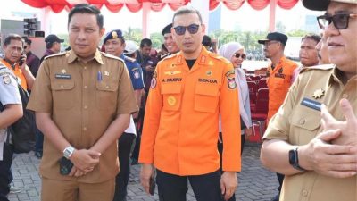 Sekwan DPRD Rahmat Mappatoba Hadiri Apel Gabungan Kesiapsiagaan Bencana Kota Makassar 2025