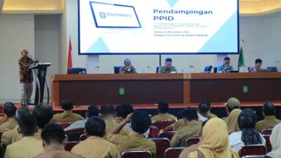 Kadis Kominfo Buka Pelatihan Jurnalistik PPID di Lingkup Pemkab Takalar