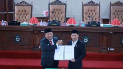 Bupati – Ketua DPRD Takalar Tandatangani Persetujuan KUA PPAS APBD 2026