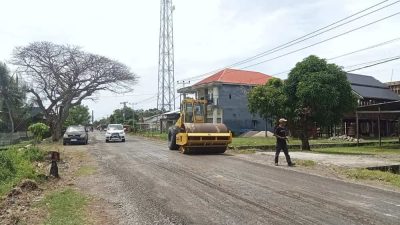 Tujuh Ruas Ditangani, Pemprov Sulsel Bantu Percepatan Perbaikan Jalan Rusak Berat di Pinrang
