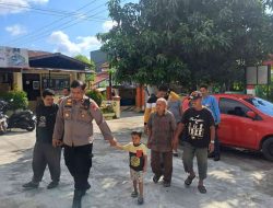 Gerak Cepat, Polsek Manggala Temukan Balita yang Dilaporkan Hilang