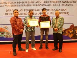 Sekretariat DPRD Makassar Raih Penghargaan APPel Hijau Indonesia Awards 2025