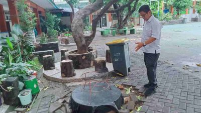 SMPN 3 Makassar Optimalkan Pengelolaan Sampah Organik Lewat Program Teba Modern