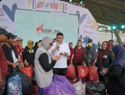 Makassar Funwalk 2025, Wali Kota dan Ketua TP PKK Hadirkan Edukasi Lingkungan