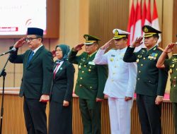 Sekda Sulsel Bacakan Amanat Presiden Prabowo di Upacara Hari Bela Negara ke-77