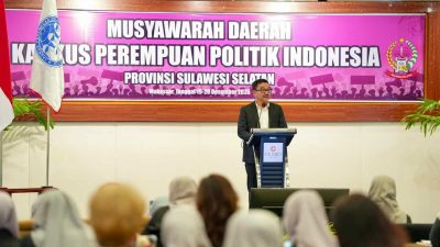 Pemprov Sulsel Tegaskan KPPI Mitra Strategis Pembangunan Berkeadilan Gender