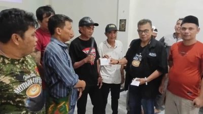 Dua Warga Sudiang Jadi Sponsor Turnamen Domino LMD Sport di Warkop Mutiara