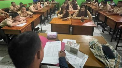 Berlangsung Lima Hari, SMPN 1 Makassar Gelar Ujian Semester Ganjil TA 2025-2026