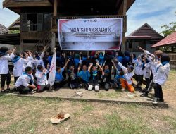 Perkuat Jiwa Kemanusiaan, PMR PMI 335 SMPN 19 Makassar Sulsel Gelar Diklatsar Indoor dan Outdoor