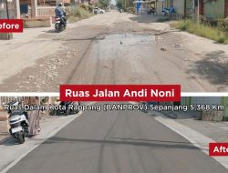 Bantuan Keuangan Provinsi, Gubernur Sulsel: Jalan Kota di Sidrap hingga Tellu Limpoe Sudah Rampung