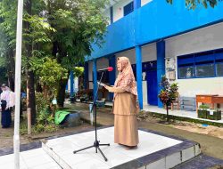 SMPN 40 Makassar Awali Semester Genap dengan Pagi Ceria, Upacara dan Rapat Awal Tahun