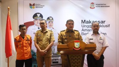 Pemkot Makassar Tetapkan Status Siaga Cuaca, Munafri Imbau Warga Tingkatkan Kewaspadaan