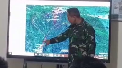 TNI AU Turunkan Personel Satuan Korpasgat untuk Pencarian dan Evakuasi Korban Pesawat ATR 42-500