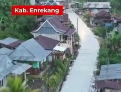 Bantuan Keuangan Pemprov Sulsel Percepat Perbaikan Dua Ruas Jalan di Enrekang