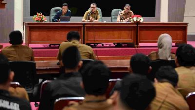Pimpin Rapat Perdana, Salim Basmin Tekankan Diskominfo Sulsel Perkuat Sinergi Media dan OPD