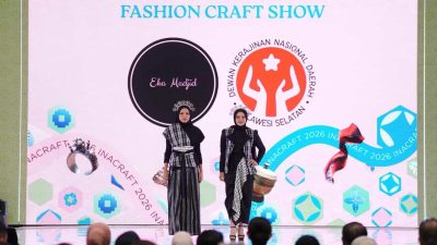 INACRAFT 2026, Momentum Desainer Perempuan Sulsel Unjuk Karya