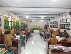 SMPN 3 Makassar Gelar Sertijab Pengawas, Syafri Hursasia Siap Tingkatkan Pembinaan