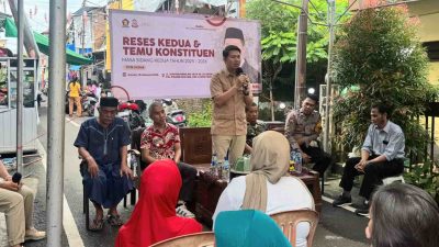 Reses Kedua, Eric Horas Dengarkan Aspirasi Warga Kec Ujung Pandang dan Makassar