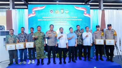 Presiden Prabowo Resmikan 1179 SPPG, Gubenur Sulsel Apresiasi Kontribusi Polri Bantu Ketahanan Pangan Rakyat