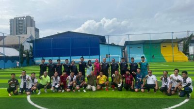 Laga Persahabatan, Pemprov Sulsel – BKN Berakhir Imbang 3-3