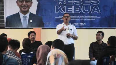 Dengarkan Aspirasi, Supratman Akan Sampaikan Keluhan Warga Manggala ke Dinas Terkait
