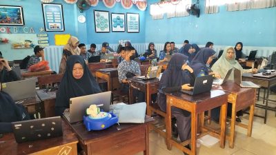 Usai Ikuti Simulasi, Ratusan Siswa SMPN 23 Makassar Siap Hadapi TKA 2026