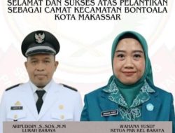 Siap Perkuat Sinergi, Lurah Baraya Dukung Penuh Kepemimpinan Camat Bontoala