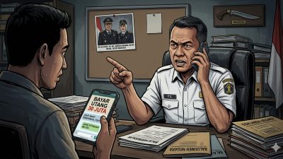 Ditagih Utang Berujung Ancaman, Oknum Pejabat Kemenkumham Sulsel Sebut Nama Pimpinannya