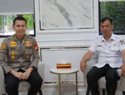 Jalin Lintas Kemitraan, Camat Wajo Lakukan Kunjungan ke Karo SDM Polda Sulsel