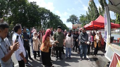 Datangi Lokasi Pasar Murah, Wali Kota Munafri Pastikan Warga Terlayani Jelang Idul Fitri