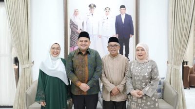 Silaturahmi Idul Fitri, Munafri Sambangi Satu Per Satu Kediaman Tiga Mantan Wali Kota di Makassar