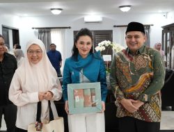 Silaturahmi di Rujab, Gubernur Sherly Tjoanda Belajar Strategi PAD dan Inflasi ke Wali Kota Munafri
