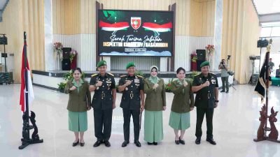 Pangdam XIV/Hasanuddin Pimpin Sertijab, Orang Nomor Tiga di Kodam Resmi Berganti