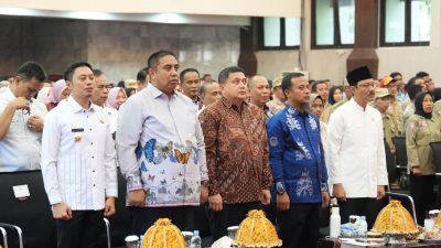 Wali Kota Munafri Hadiri Silaturahmi Bersama Mensos RI di Sulsel, Bahas DTSEN dan Sekolah Rakyat
