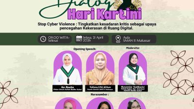 Tempat Dialog Hari Kartini, SMAN 11 Makassar Soroti Bahaya Kekerasan Digital