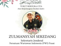 Akibat Serangan Jantung, Sekjen PWI Zulmansyah Sekedang Meninggal Dunia di Usia 53 Tahun